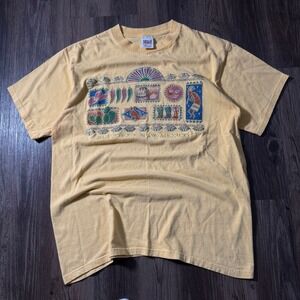 Vintage Ruidoso New Mexico Southwestern Graphic T-Shirt Size‎ L